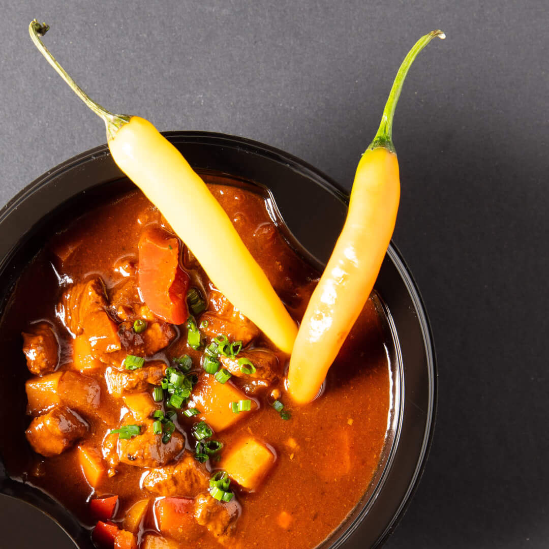 Pikanter Gulaschsuppen-Eintopf - Tasty Home